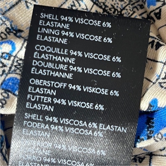 NWOT Urban Outfitters Amaya twist Y2k newspaper print bodycon cut out mini dress - Picture 7 of 10